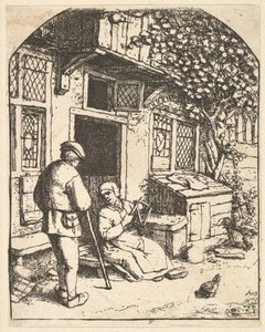 ワインダー、1610-85。 作： Adriaen Jansz. van Ostade