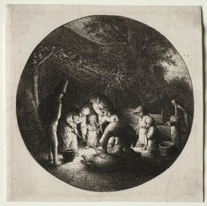 ピッグキラー。 作： Adriaen Jansz. van Ostade