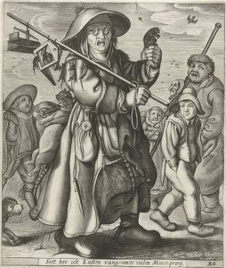 マウスフェンガー（マウスキャッチャー） 作： Adriaen Matham