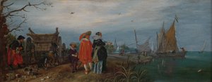 秋 (会話) 作： Adriaen Pietersz van de Venne