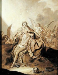 ピエタ、1637 作： Adriaen Pietersz van de Venne