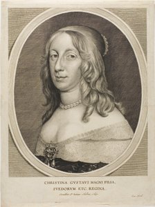スウェーデンのクリスティーナ女王 作： Adriaen Pietersz. van de Venne