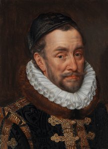 オレンジ公ウィリアム1世の肖像 ウィレム 1 世 (1533-84)、オラニエ公、サイレント ウィリアムと呼ばれる