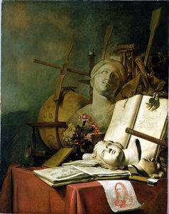 すべての地上の事物（バニタス）の一時性、1660年頃 作： Adriaen de Valck
