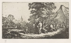 ファーマーズフェア 作： Adriaen van Ostade