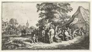 ファーマーズフェア 作： Adriaen van Ostade