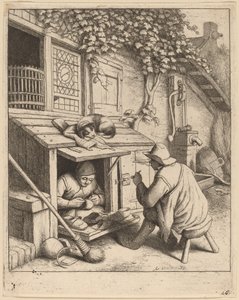 コブラー 作： Adriaen van Ostade