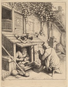 コブラー 作： Adriaen van Ostade