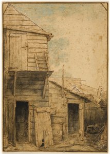 ファームヤード 作： Adriaen van Ostade