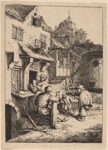 せむしのバイオリン弾き 作： Adriaen van Ostade