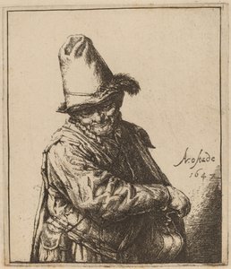 オルガングラインダー 作： Adriaen van Ostade