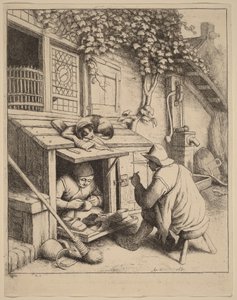  作： Adriaen van Ostade