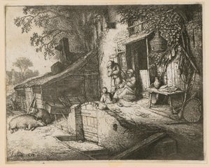  作： Adriaen van Ostade