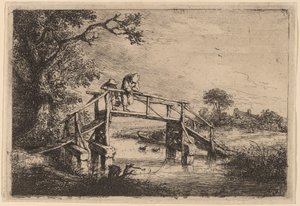 アングラー 作： Adriaen van Ostade