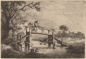 アングラー 作： Adriaen van Ostade