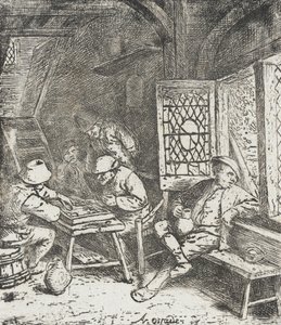  作： Adriaen van Ostade