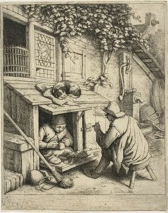 コブラー 作： Adriaen van Ostade