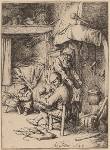 ペーター・ファミリア 作： Adriaen van Ostade