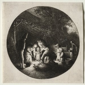 ピッグキラーズ 作： Adriaen van Ostade