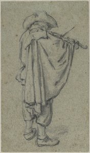 ヴァイオリン奏者 作： Adriaen van Ostade