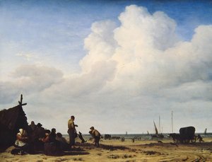 ビーチビュー 作： Adriaen van de Velde