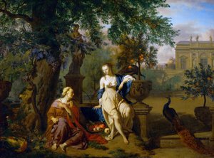 ドイツ語：VertumnusとPomona VertumnusとPomona 作： Adriaen van de Velde
