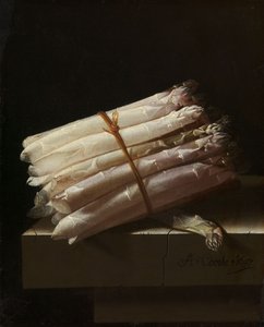 アスパラガスのある静物、1697
