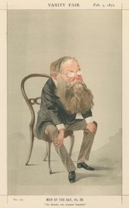 センセーションを発明した小説家、ウィルキー・コリンズ (『バニティ・フェア』シリーズ) 作： Adriano Cecioni
