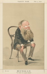 O romancista que inventou Sensation, Wilkie Collins (série Vanity Fair) 作： Adriano Cecioni