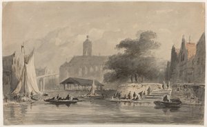 ファンタジー（？）な街並み 作： Adrianus Eversen