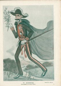 Fantasio - A Barrere (1874-1931)のイラスト。イタリア、外交、ローマ - バレール・カミーユ、外交官 作： Adrien Barrere