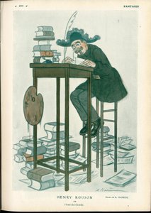 Fantasio, ca. 1912_2_15 - A Barrere (1874-1931)のイラスト。美術, 読み書き - Roujon Henry 作： Adrien Barrere
