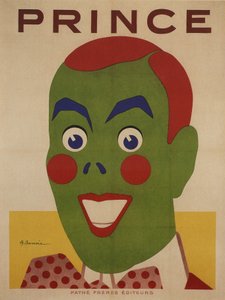 プリンス、パテ・シネマのポスター（1912～1913年）（ポスター 作： Adrien Barrere