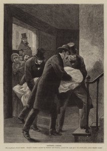 犯罪履歴のイラスト、Victor Hugo 作： Adrien Emmanuel Marie