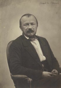 ジェラールドネルヴァルの肖像1808-1855、1854。 作： Adrien Tournachon