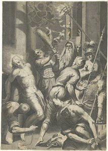キリストの惨劇 作： Egidius  Sadeler (II)
