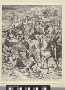キリストの磔刑（右） 作： Egidius  Sadeler (II)