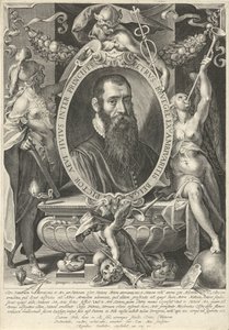 ピーテル・ブリューゲル・ザ・ヤンガーの肖像 作： Egidius  Sadeler (II)