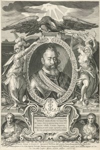 トランシルヴァニア公ジギスムント・バートリーの肖像 作： Egidius  Sadeler (II)
