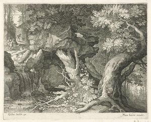 滝の上の旅行者 六景（連載タイトル） 作： Egidius  Sadeler (II)