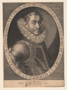 クリストファー・ハラント、チェコの貴族、人文主義者 作： Aegidius Sadeler II