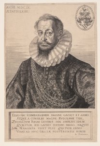 エリアス・シュミッドグラブナー財務審議官 作： Aegidius Sadeler II