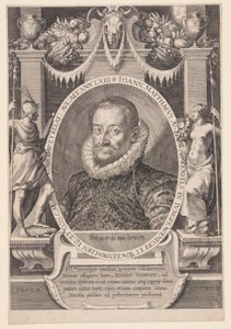 ヨハネス・マテウス・ヴァッカー・フォン・ヴァッケンフェルス、外交官 作： Aegidius Sadeler II