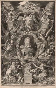 マティアス皇帝の肖像 作： Aegidius Sadeler II