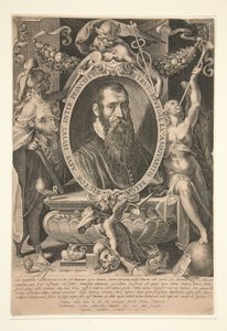 ピーター・ブリューゲル・ザ・ヤンガーの肖像 作： Aegidius Sadeler II