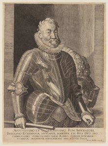 ルドルフ2世、神聖ローマ皇帝 作： Aegidius Sadeler II