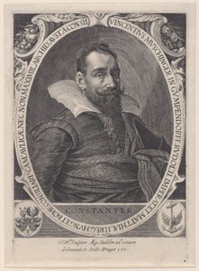 Vincenz Muschinger、皇帝ルドルフ 2 世の評議会、1611 年、1611 年。 作： Aegidius Sadeler II