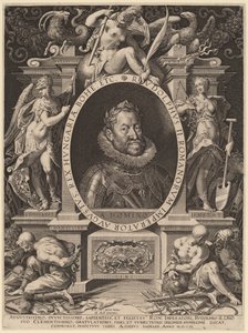 ルドルフ2世 作： Aegidius Sadeler II after Hans von Aachen