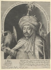 Mechti Kuli Beg、プラハ駐ペルシャ大使、1605年 作： Aegidius Sadeler or Saedeler