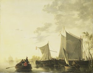 リバービュー 作： Aelbert Cuyp (copy after)